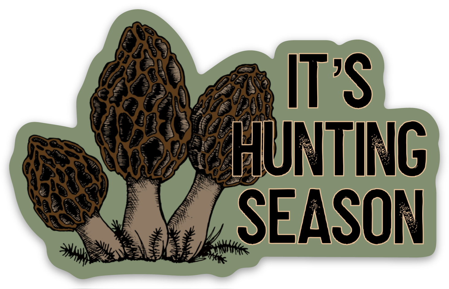 It's Hunting Season Sticker Decal-Sticker-208 Tees Wholesale, Idaho