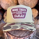 More Trees Less Bullsh*t Otto Foam Front Trucker Hat-Hats-208 Tees Wholesale, Idaho