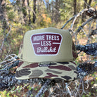 More Trees Less Bullsh*t Otto Foam Front Trucker Hat-Hats-208 Tees Wholesale, Idaho