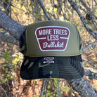 More Trees Less Bullsh*t Otto Foam Front Trucker Hat-Hats-208 Tees Wholesale, Idaho