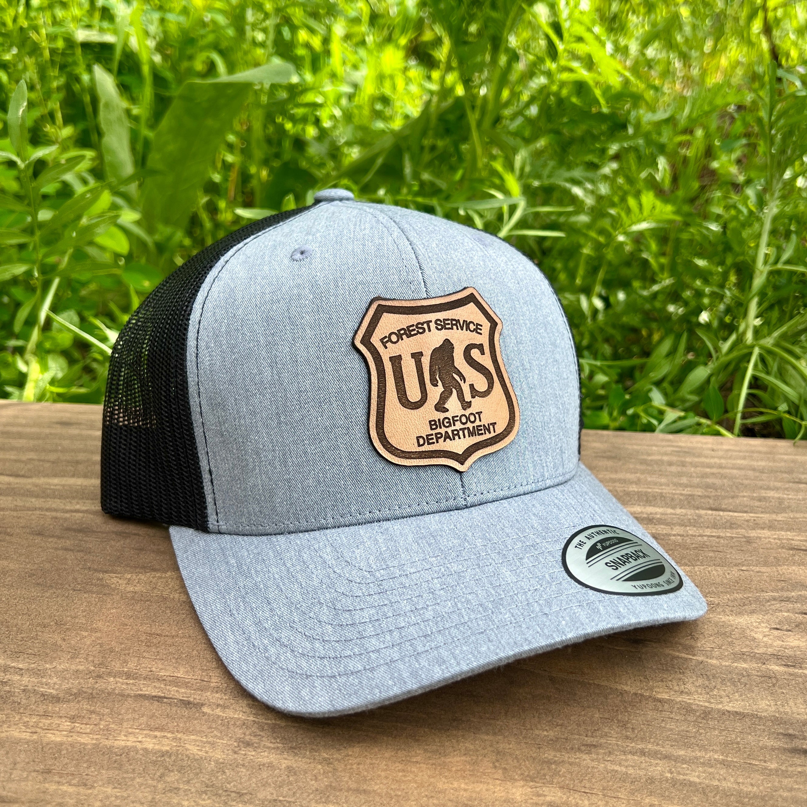 Bigfoot Forest Service Badge Hat-Hats-208 Tees Wholesale, Idaho