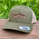 Fishing Hat - Angler Hat - Fly Fishing Nature-Hats-208 Tees Wholesale, Idaho