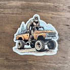 Bigfoot Sticker for Sasquatch Enthusiast-Sticker-208 Tees Wholesale, Idaho