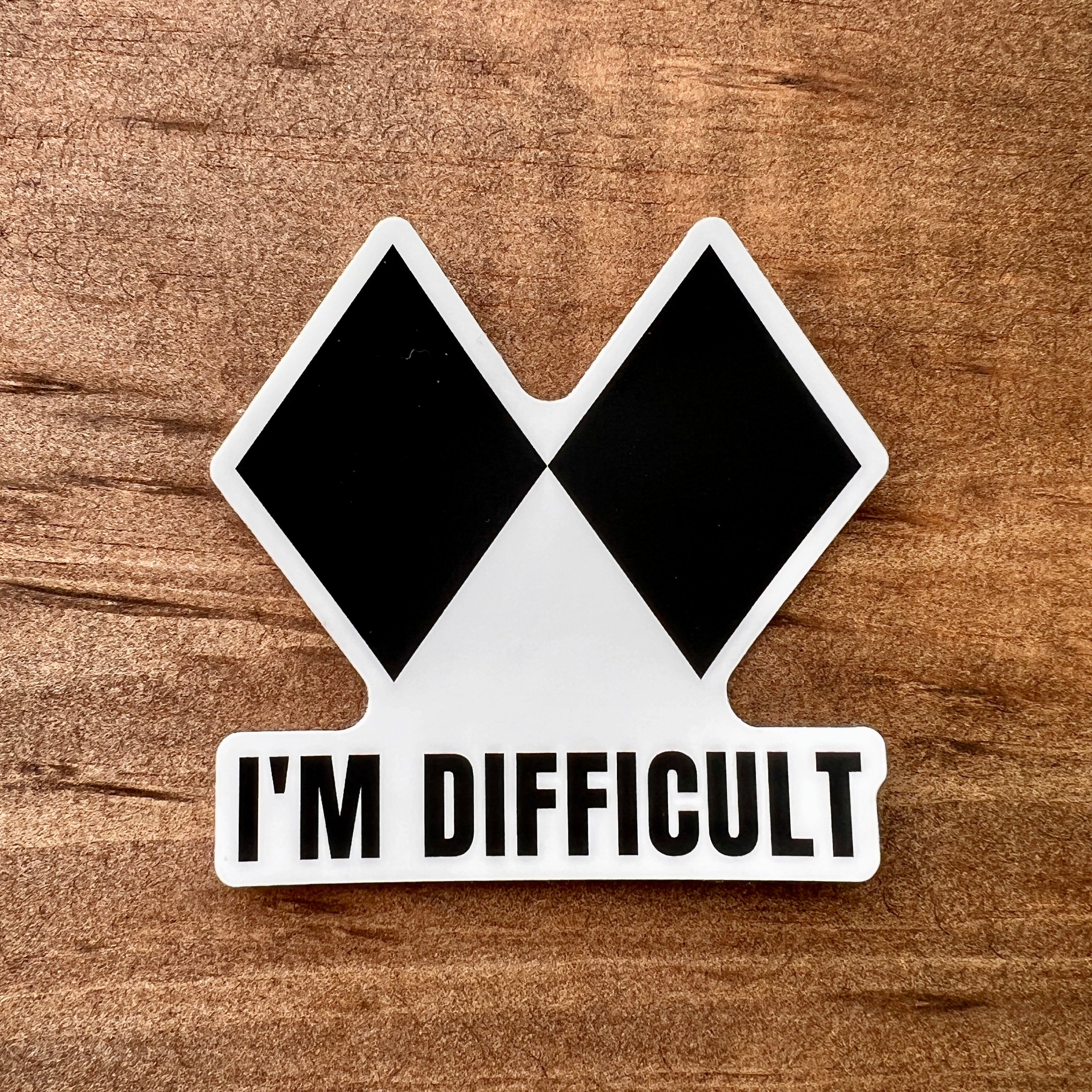 I'm Difficult Sticker-Sticker-208 Tees Wholesale, Idaho