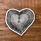 Trunk Heart Sticker-Sticker-208 Tees Wholesale, Idaho