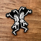 Skeleton Dancing Sticker-Sticker-208 Tees Wholesale, Idaho