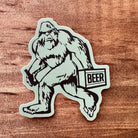 Bigfoot Loves Beer Sticker-Sticker-208 Tees Wholesale, Idaho