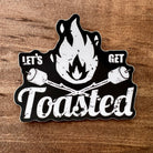 Let's Get Toasted Sticker-Sticker-208 Tees Wholesale, Idaho