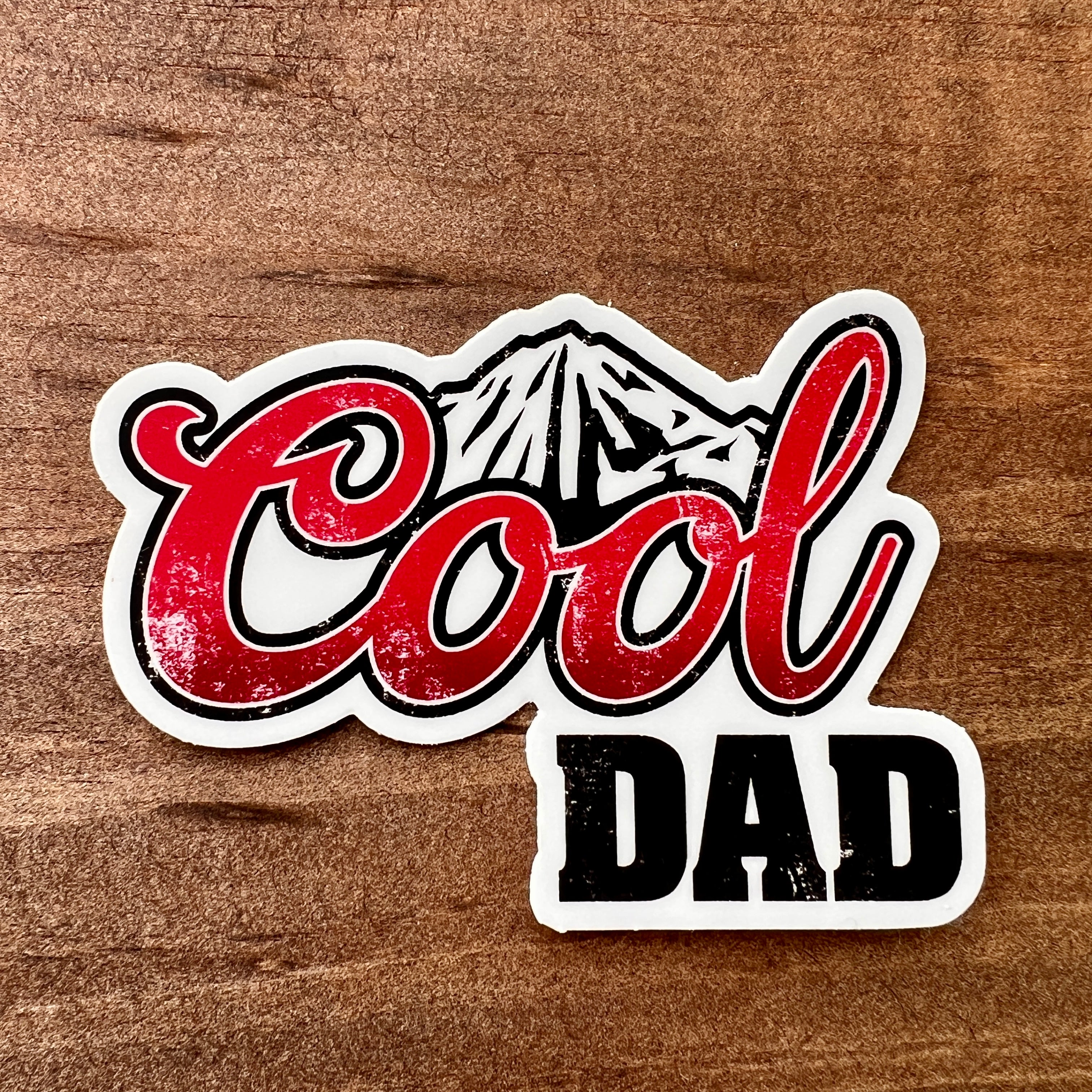 Cool Dad Sticker-Sticker-208 Tees Wholesale, Idaho