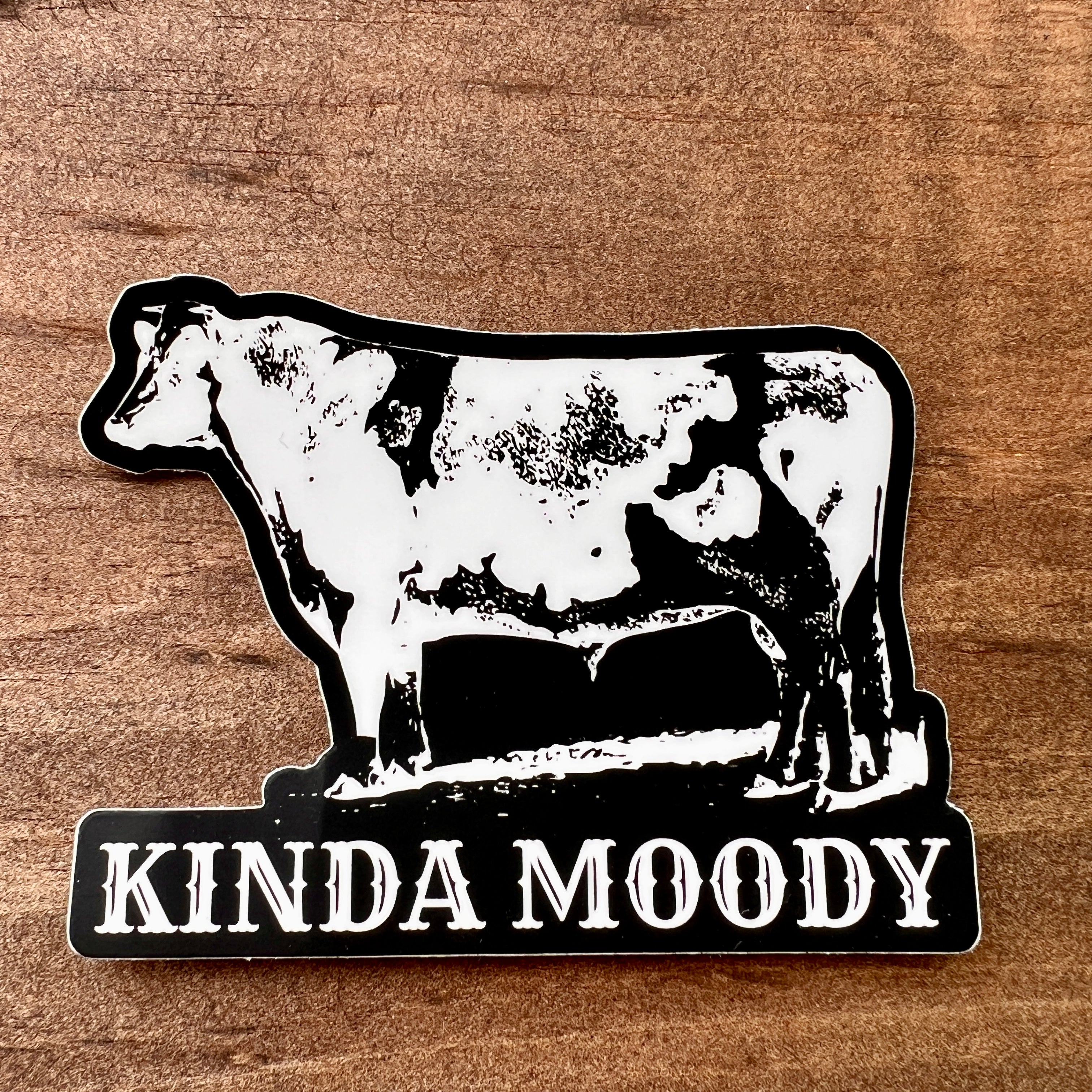 Kinda Moody Sticker-Sticker-208 Tees Wholesale, Idaho