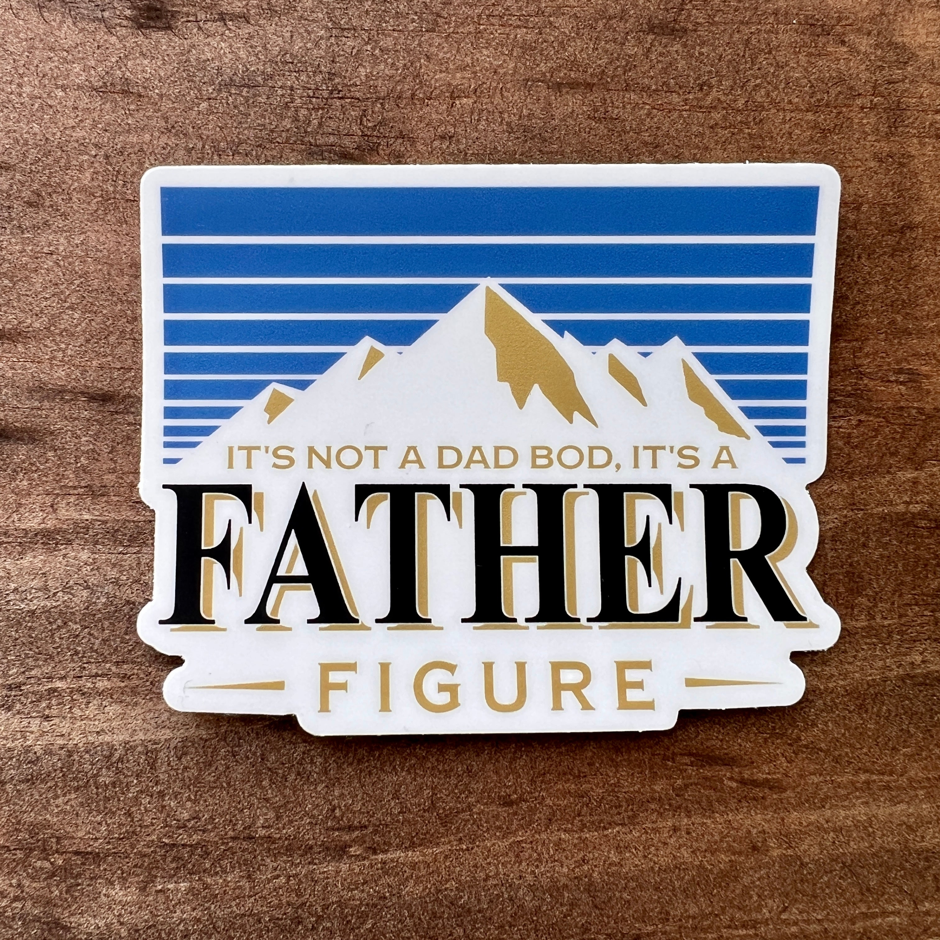 Dad Bod Sticker-Sticker-208 Tees Wholesale, Idaho