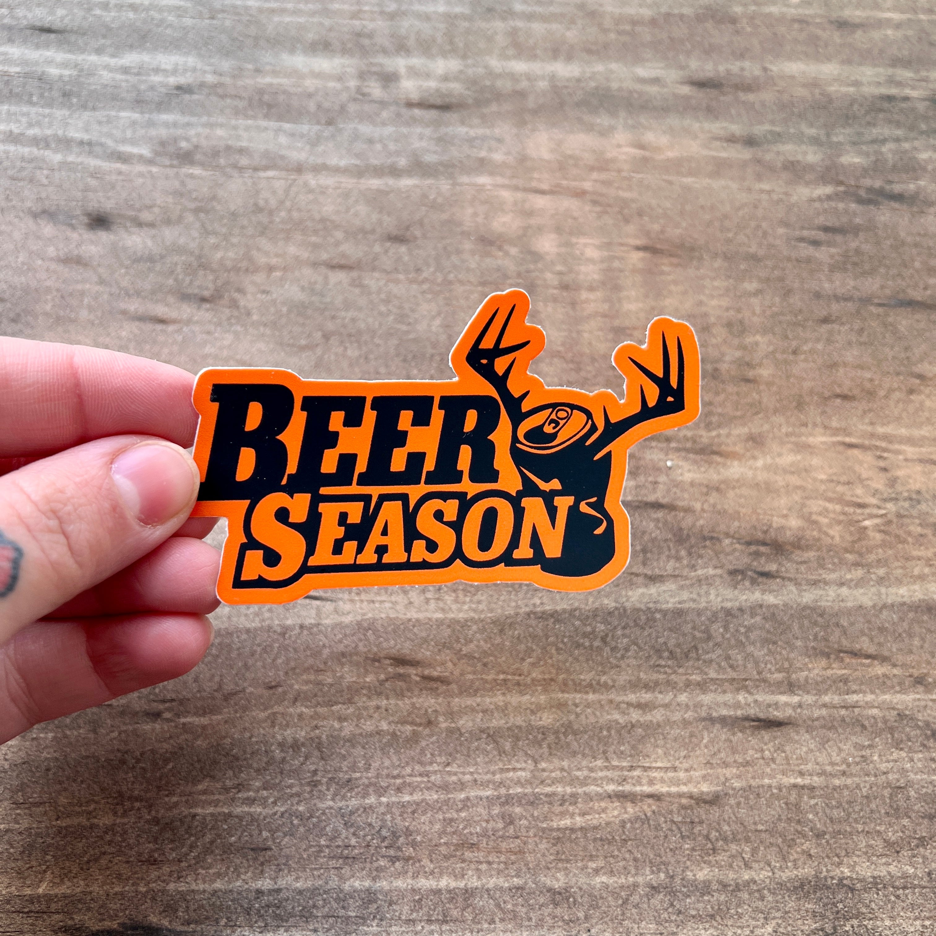 Beer Season Sticker-Sticker-208 Tees Wholesale, Idaho
