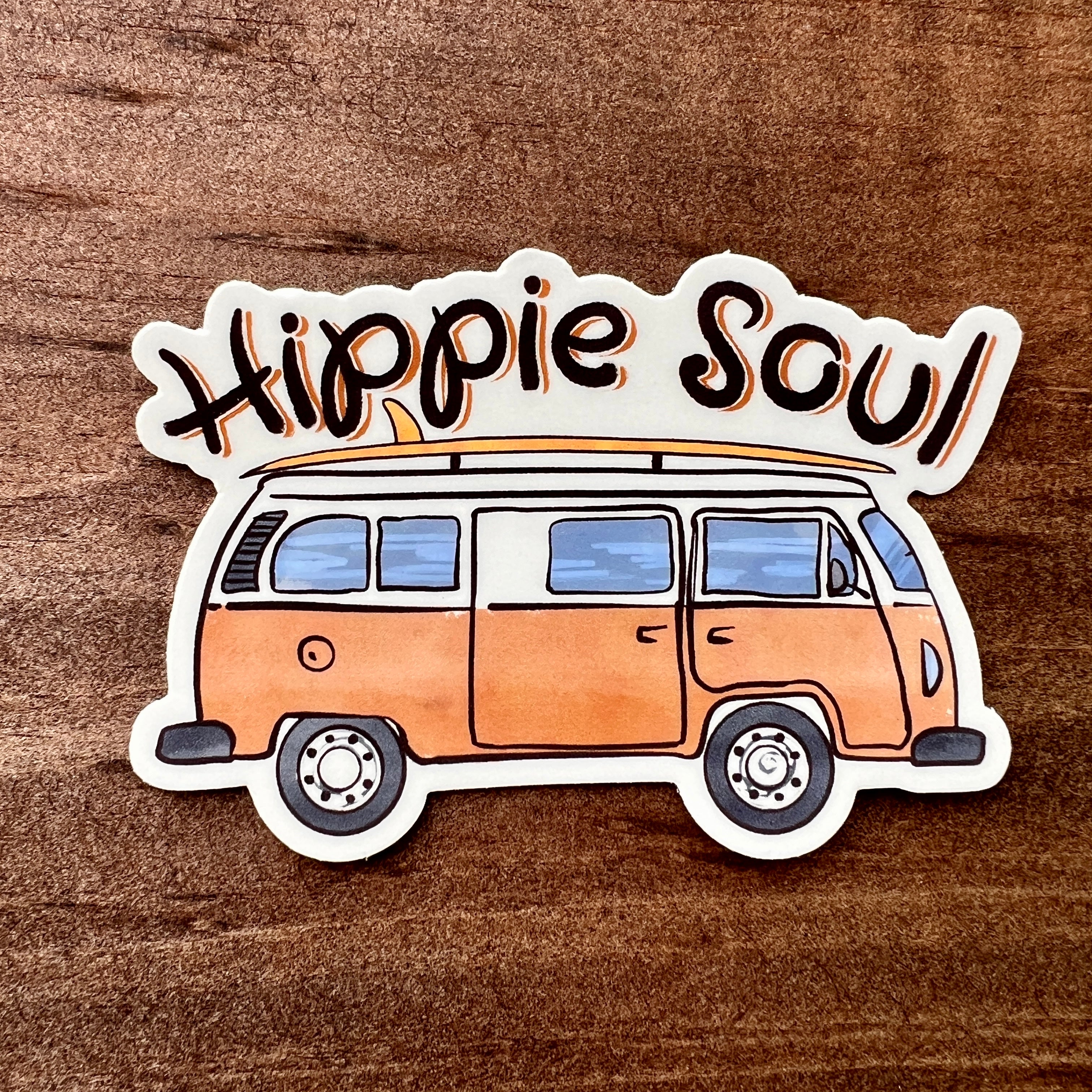 Hippie Soul Sticker-Sticker-208 Tees Wholesale, Idaho