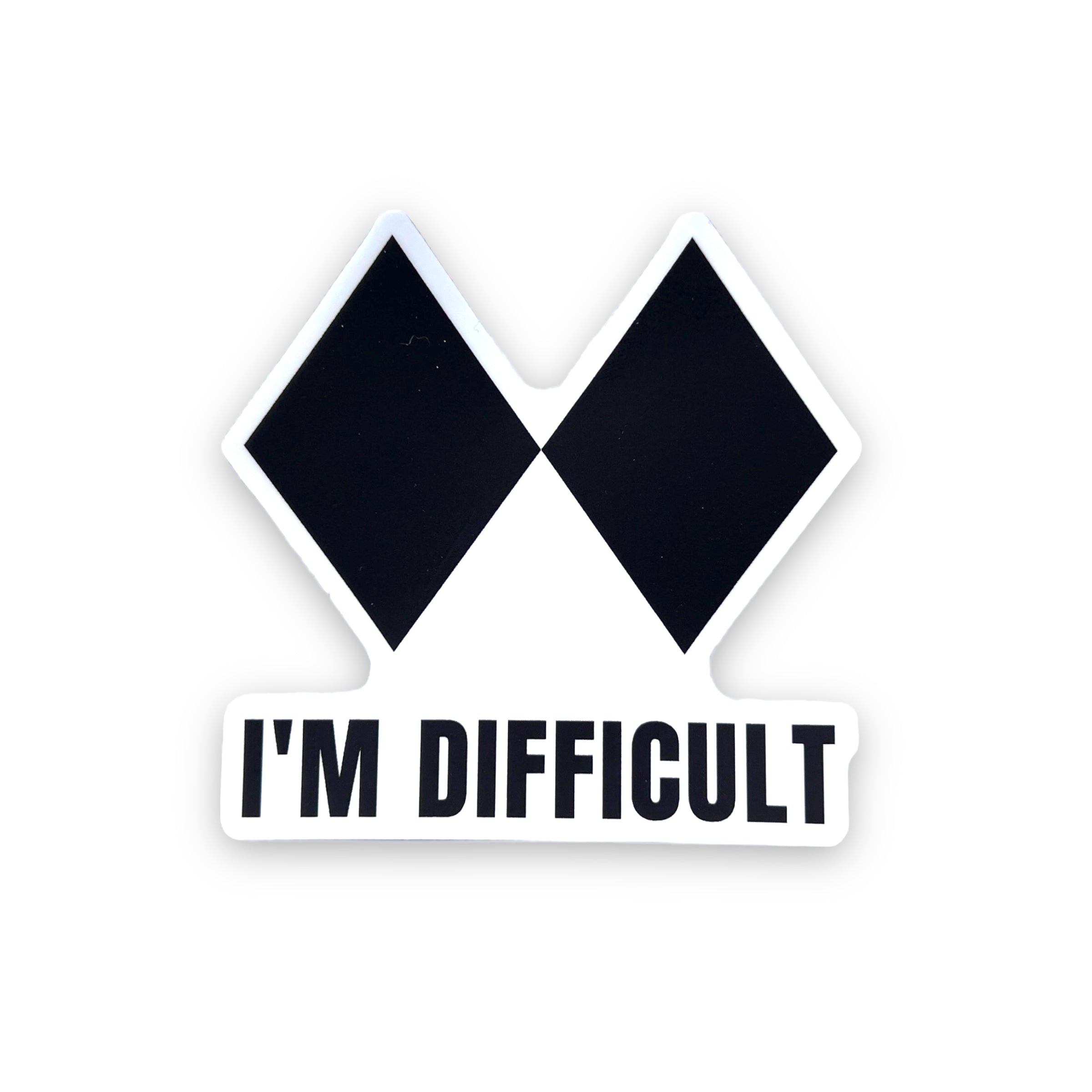 I'm Difficult Sticker-Sticker-208 Tees Wholesale, Idaho