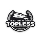 Topless Sticker-Sticker-208 Tees Wholesale, Idaho