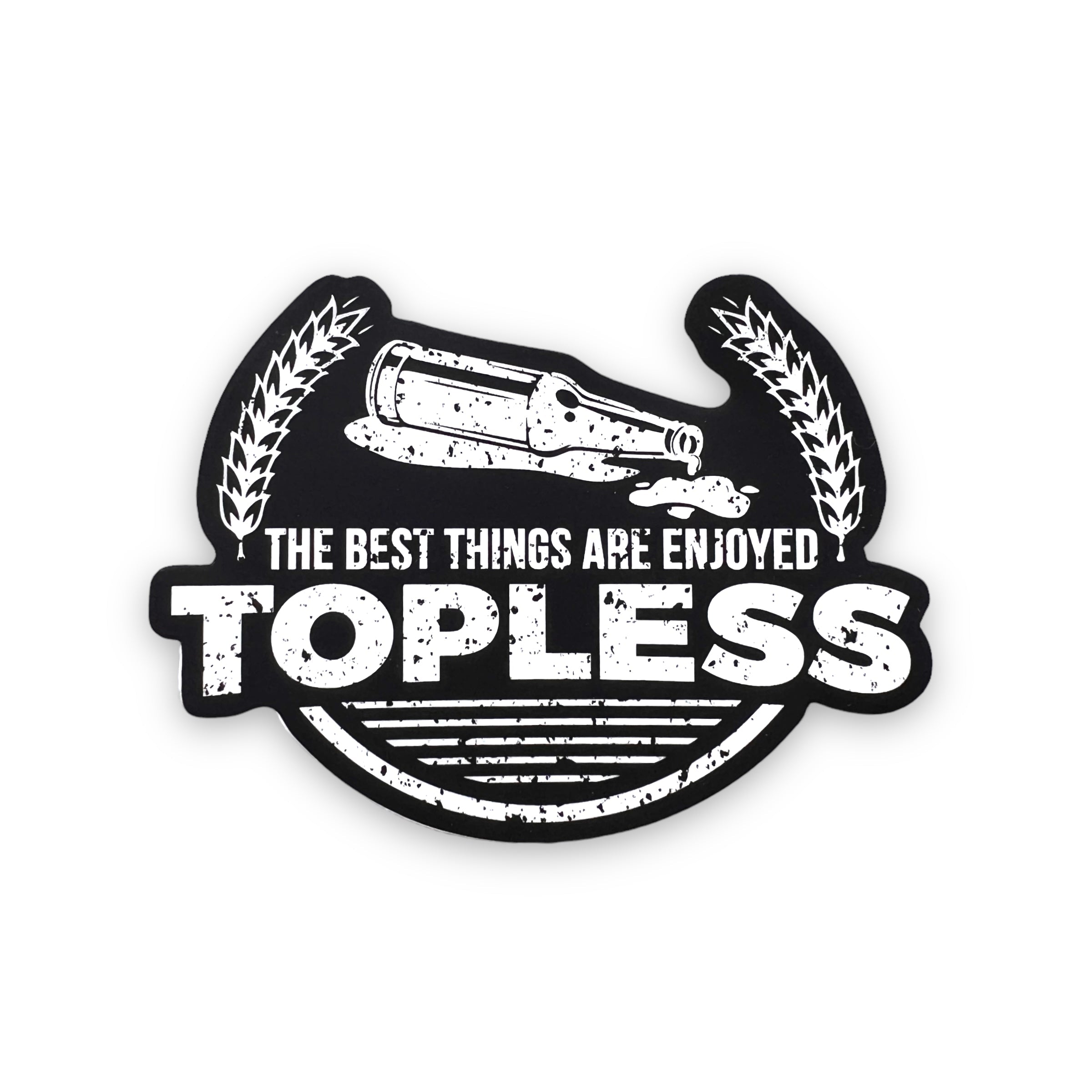 Topless Sticker-Sticker-208 Tees Wholesale, Idaho