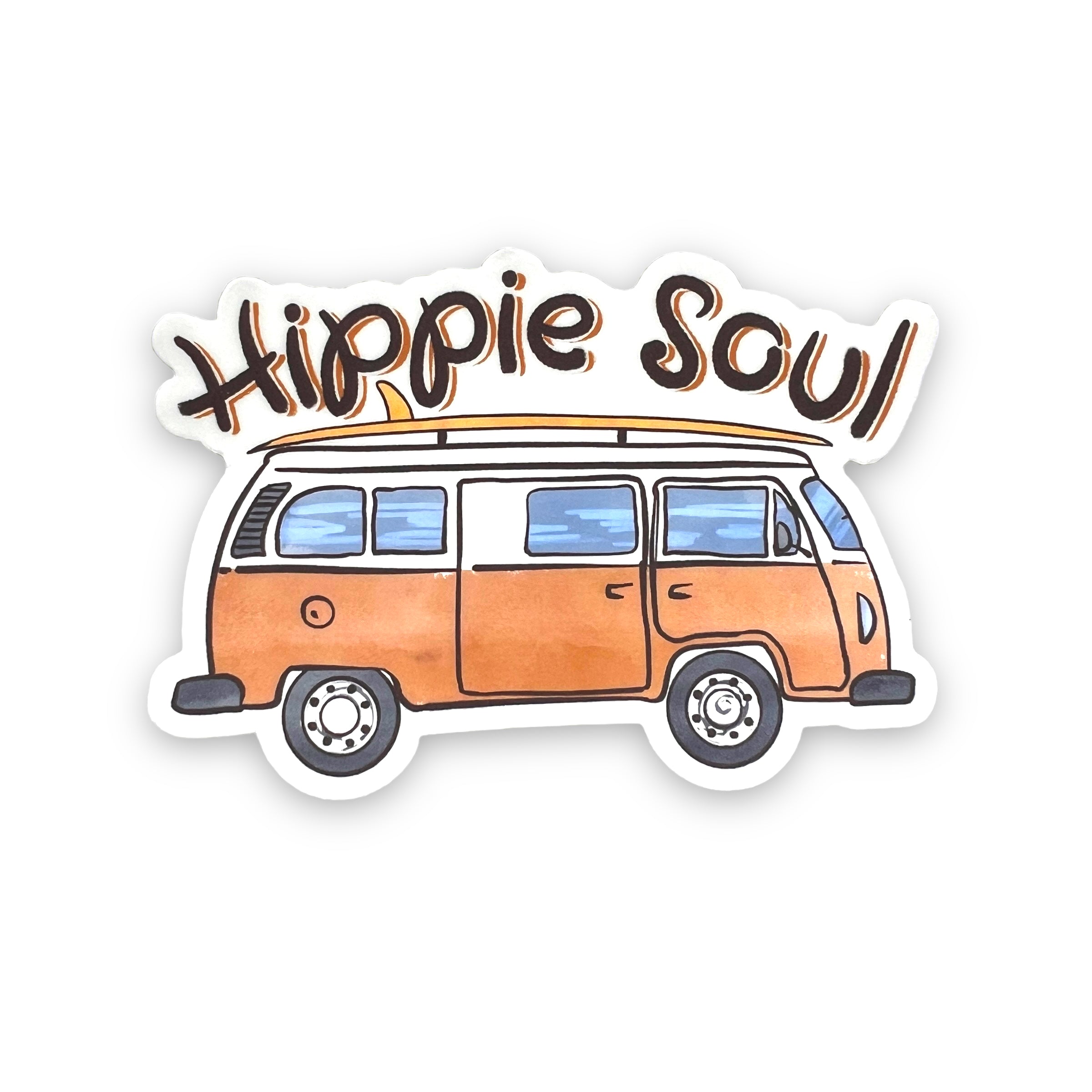 Hippie Soul Sticker-Sticker-208 Tees Wholesale, Idaho