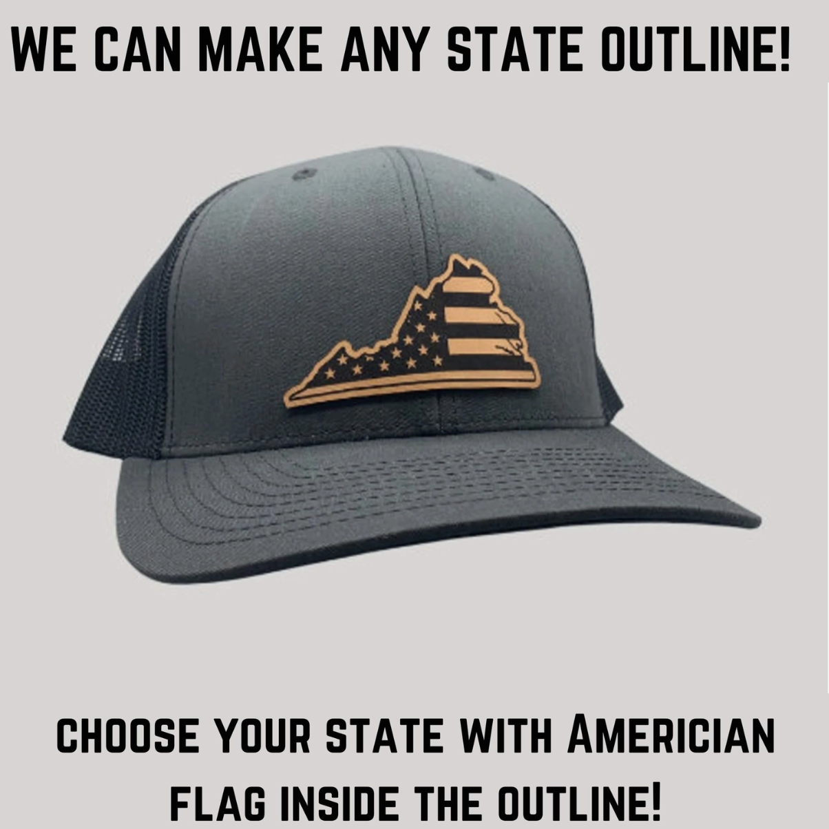 State Flag Hat - Pick Your State!-Hats-208 Tees Wholesale, Idaho