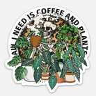 Plant Lover Vinyl Sticker for Coffee Lover-Sticker-208 Tees Wholesale, Idaho