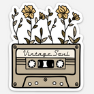 Vintage Soul Vinyl Sticker for Music Lovers-Sticker-208 Tees Wholesale, Idaho