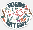 Hoeing Ain't Easy Funny Vinyl Sticker Decal for Gardener-Sticker-208 Tees Wholesale, Idaho