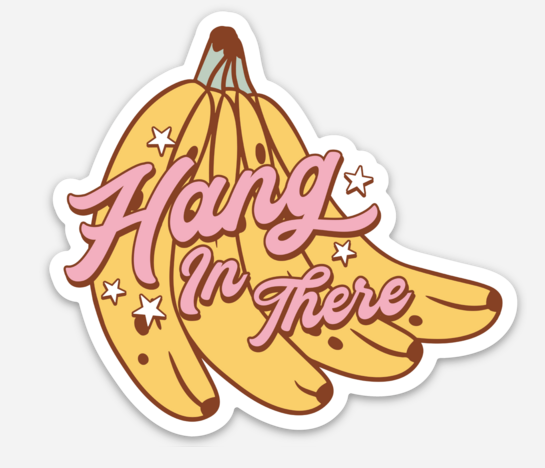 Funny Positive Sticker Banana Decal-Sticker-208 Tees Wholesale, Idaho