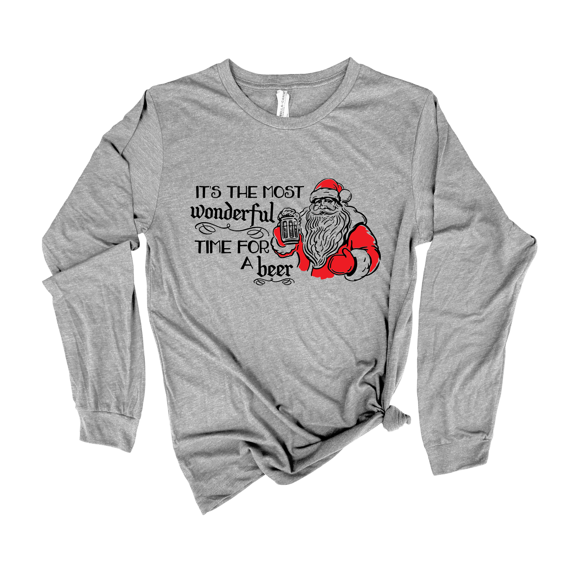 Christmas Drinking Long Sleeve Christmas Shirt, Festive Holiday 160 *UNISEX FIT*-Long Sleeves-208 Tees Wholesale, Idaho