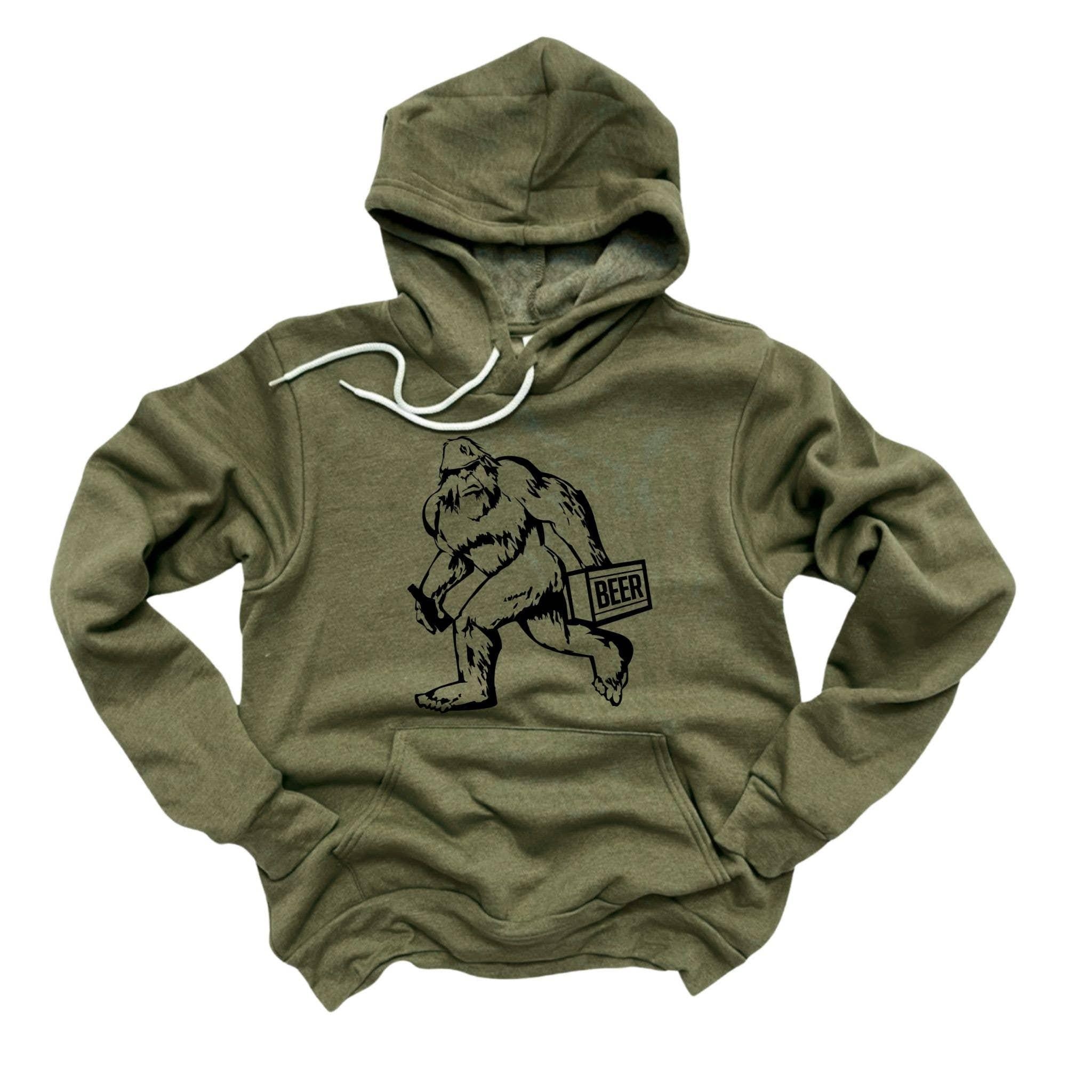 WHOLESALE Bigfoot Beer Sweatshirt | Hoodie 029-Sweatshirts-208 Tees Wholesale, Idaho