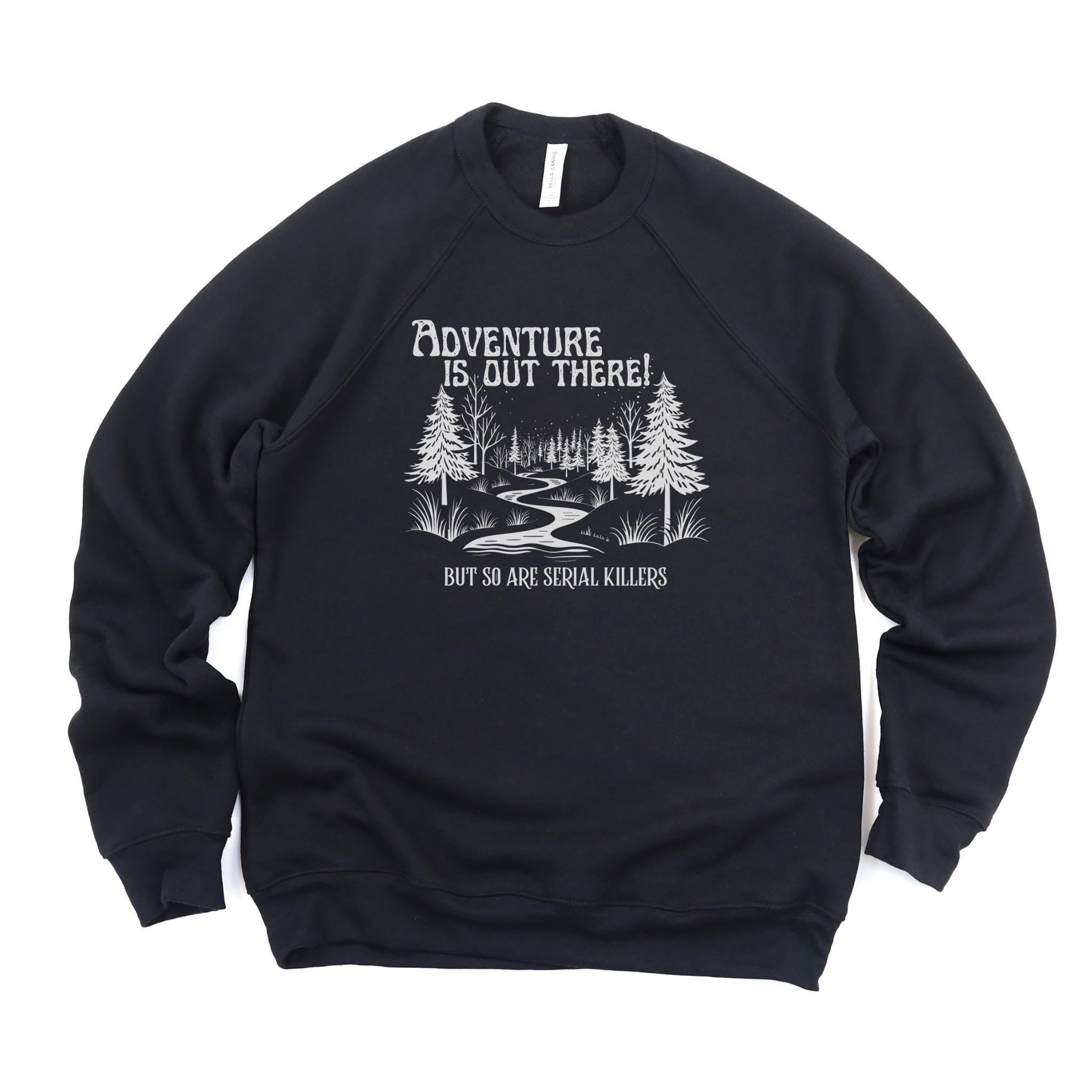 WHOLESALE Adventure True Crime Crewneck Sweatshirt | Hoodie 205-Sweatshirts-208 Tees Wholesale, Idaho