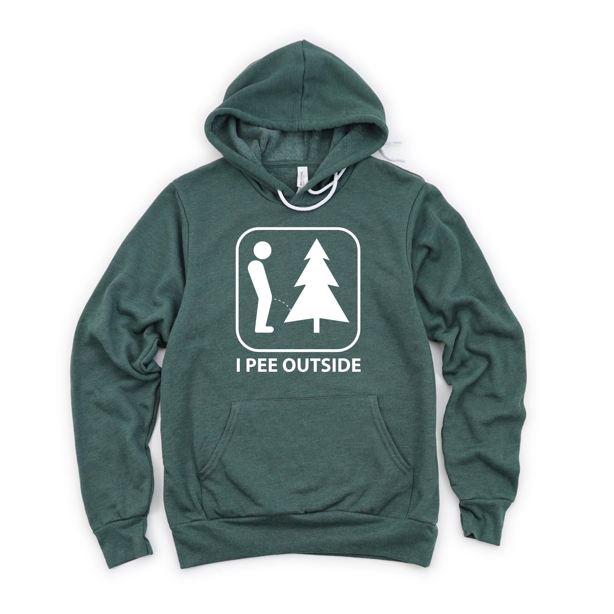 WHOLESALE I Pee Outside Crewneck Sweatshirt | Hoodie 318-Sweatshirts-208 Tees Wholesale, Idaho