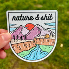 WHOLESALE Nature Bumper Sticker - Waterproof Vinyl Decal | Durable Outdoor Sticker 3.5x3 Inches-Sticker-208 Tees Wholesale, Idaho