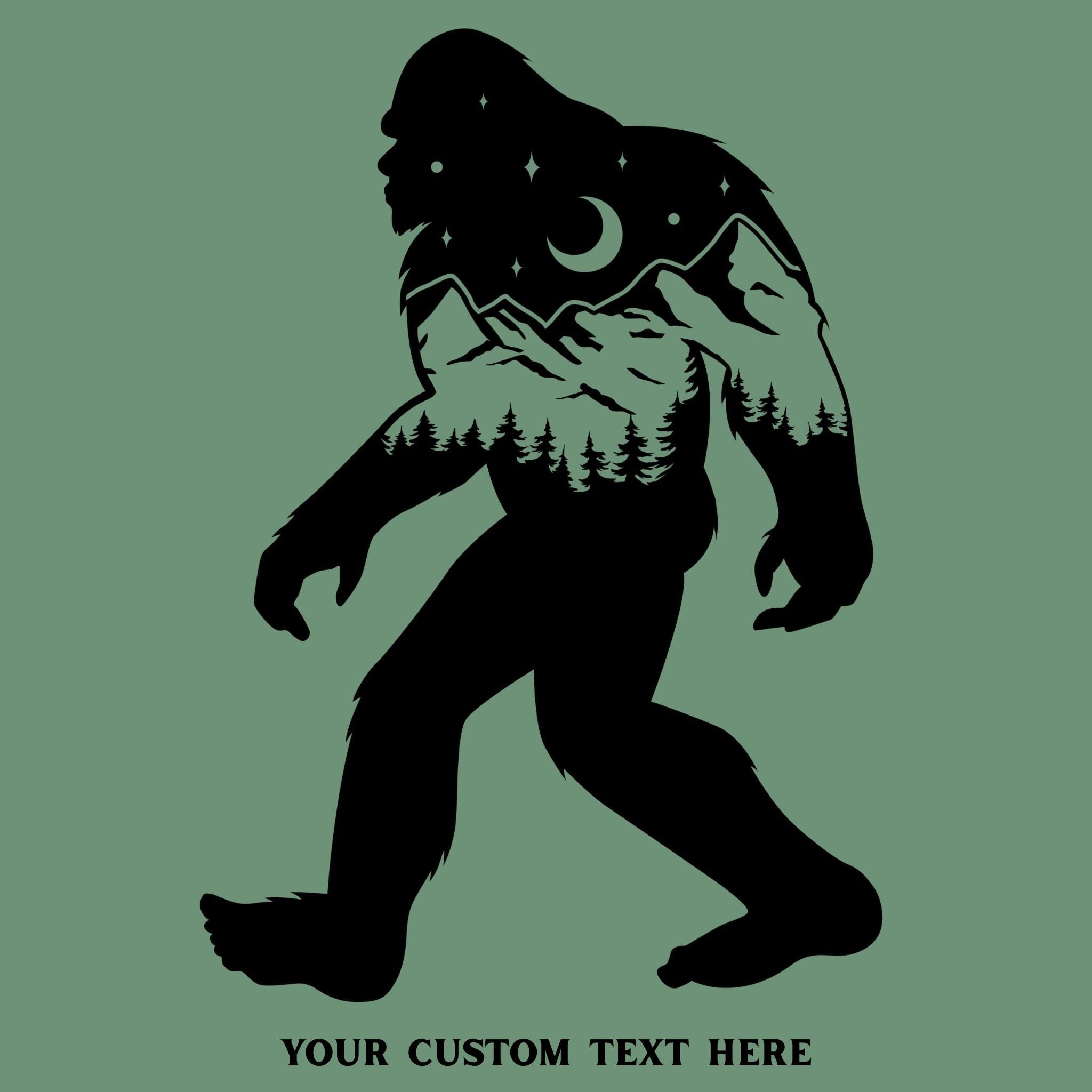 WHOLESALE Bigfoot Nature Crewneck | Hoodie Sweatshirt 180-Sweatshirts-208 Tees Wholesale, Idaho