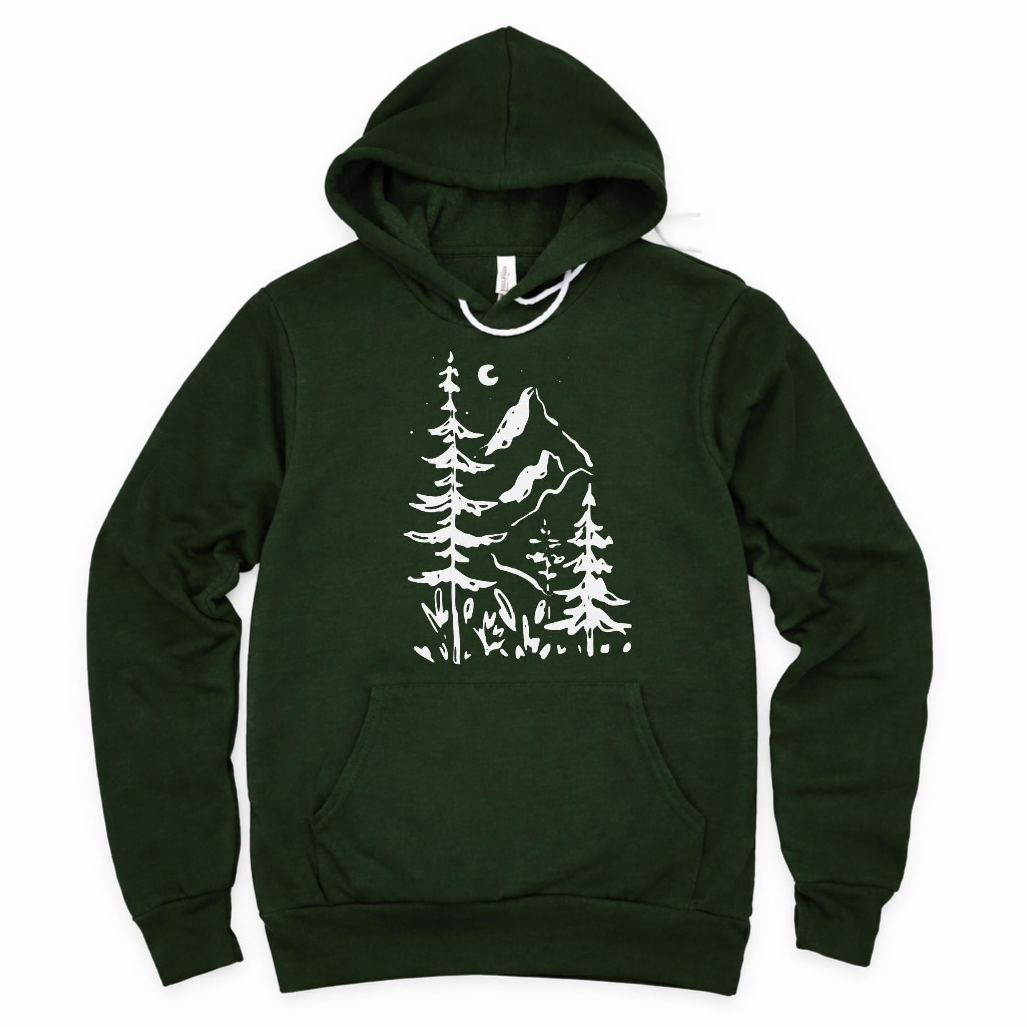 WHOLESALE Simple Nature Crewneck Sweatshirt | Hoodie 212-Sweatshirts-208 Tees Wholesale, Idaho