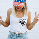 Beer Me Tank Top-Tank Tops-208 Tees Wholesale, Idaho