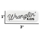 Wranglin' Kids Sticker-208 Tees Wholesale, Idaho