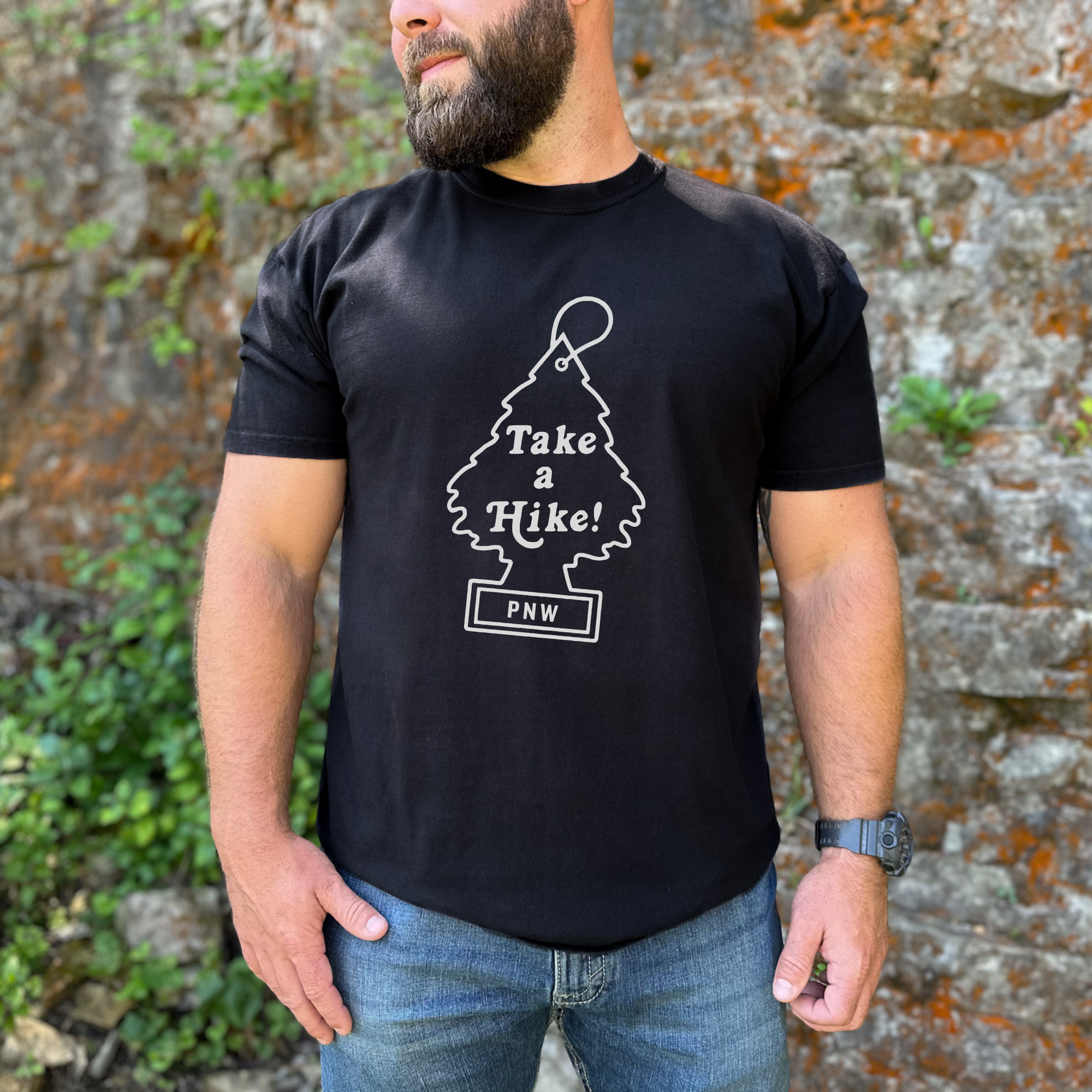 Take a Hike PNW Graphic Tee 311-Graphic Tees-208 Tees Wholesale, Idaho