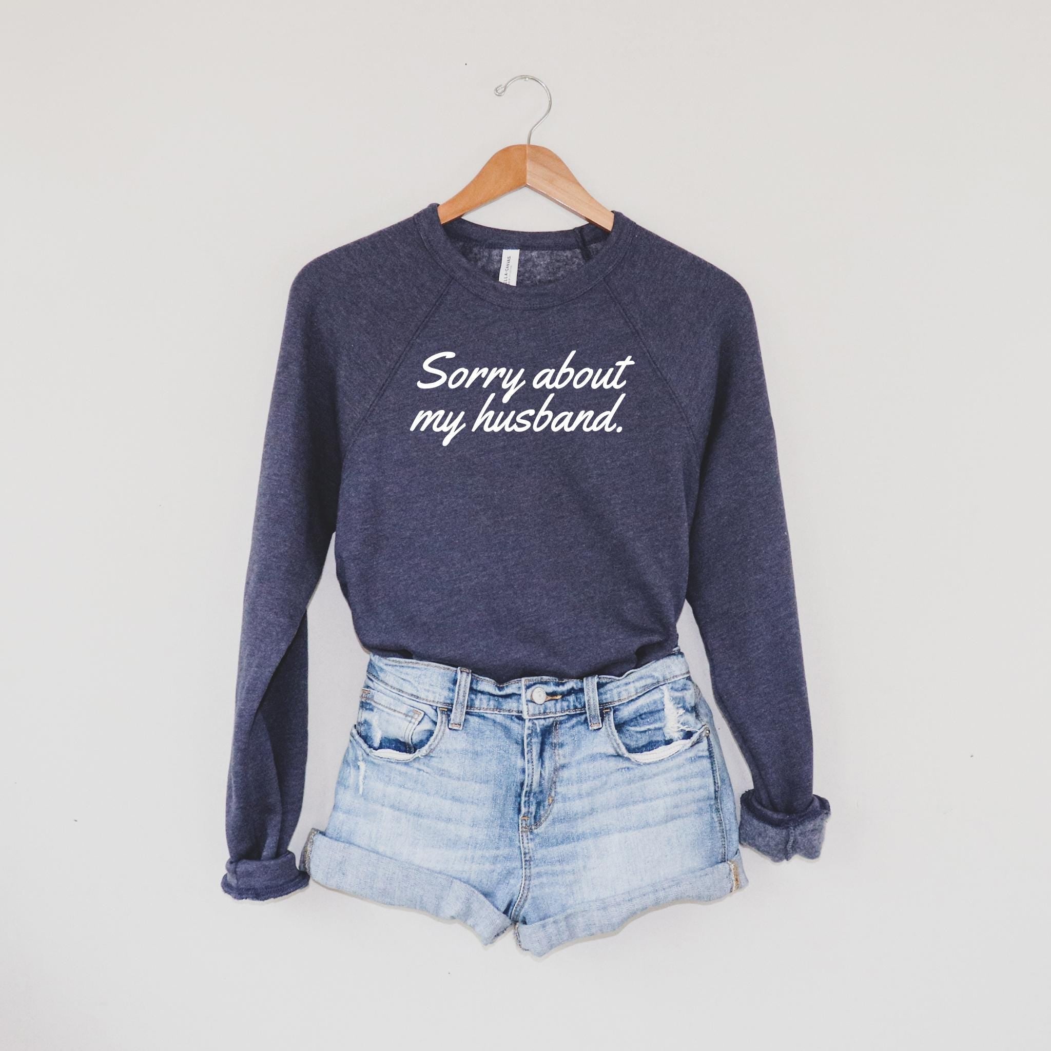 WHOLESALE Funny Husband Crewneck Sweatshirt | Hoodie 154-Sweatshirts-208 Tees Wholesale, Idaho