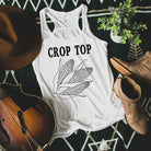 Crop Top Tank Top-Tank Tops-208 Tees Wholesale, Idaho