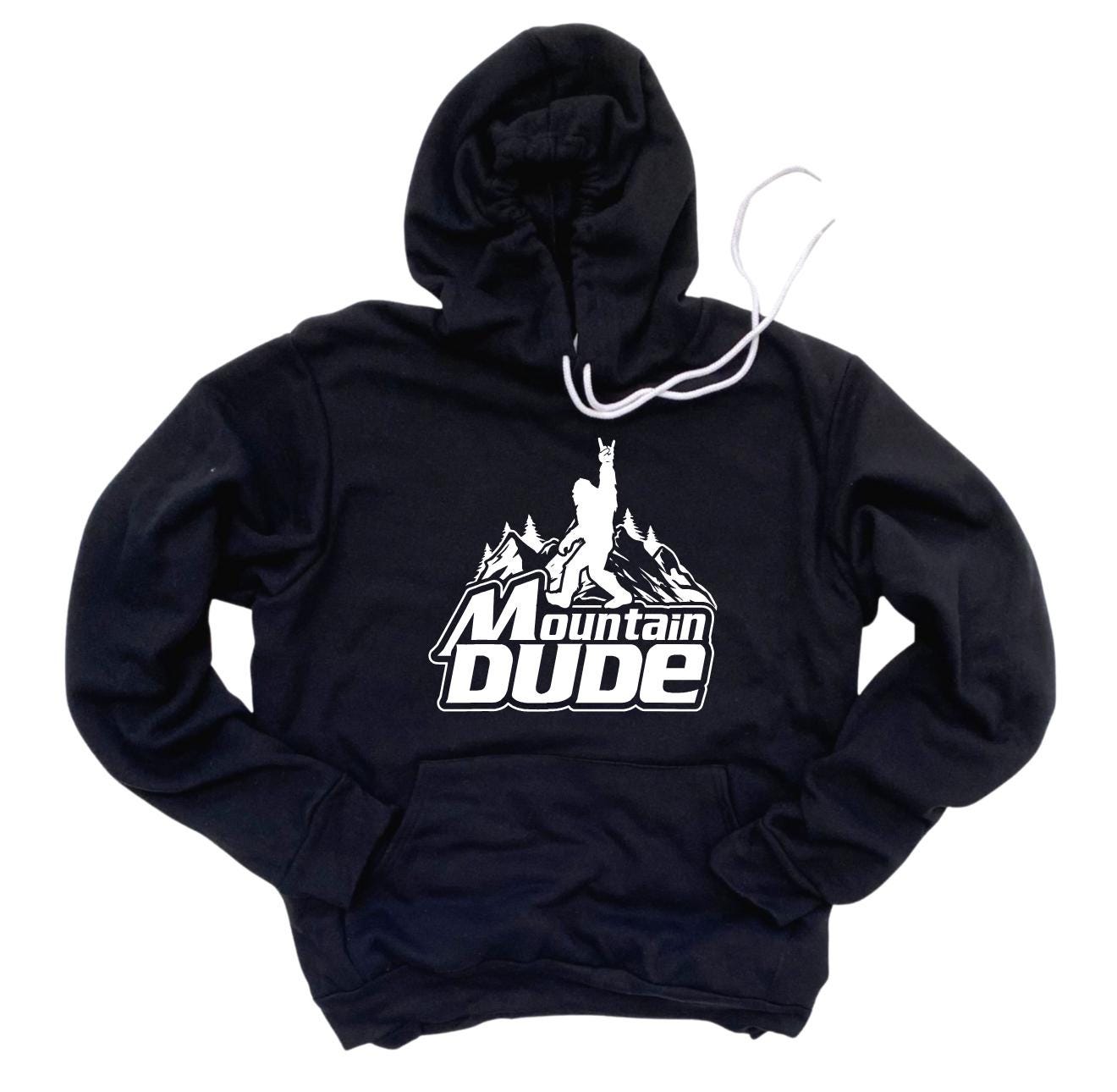 WHOLESALE Mountain Dude Bigfoo Crewneck Sweatshirt | Hoodie 283-Sweatshirts-208 Tees Wholesale, Idaho
