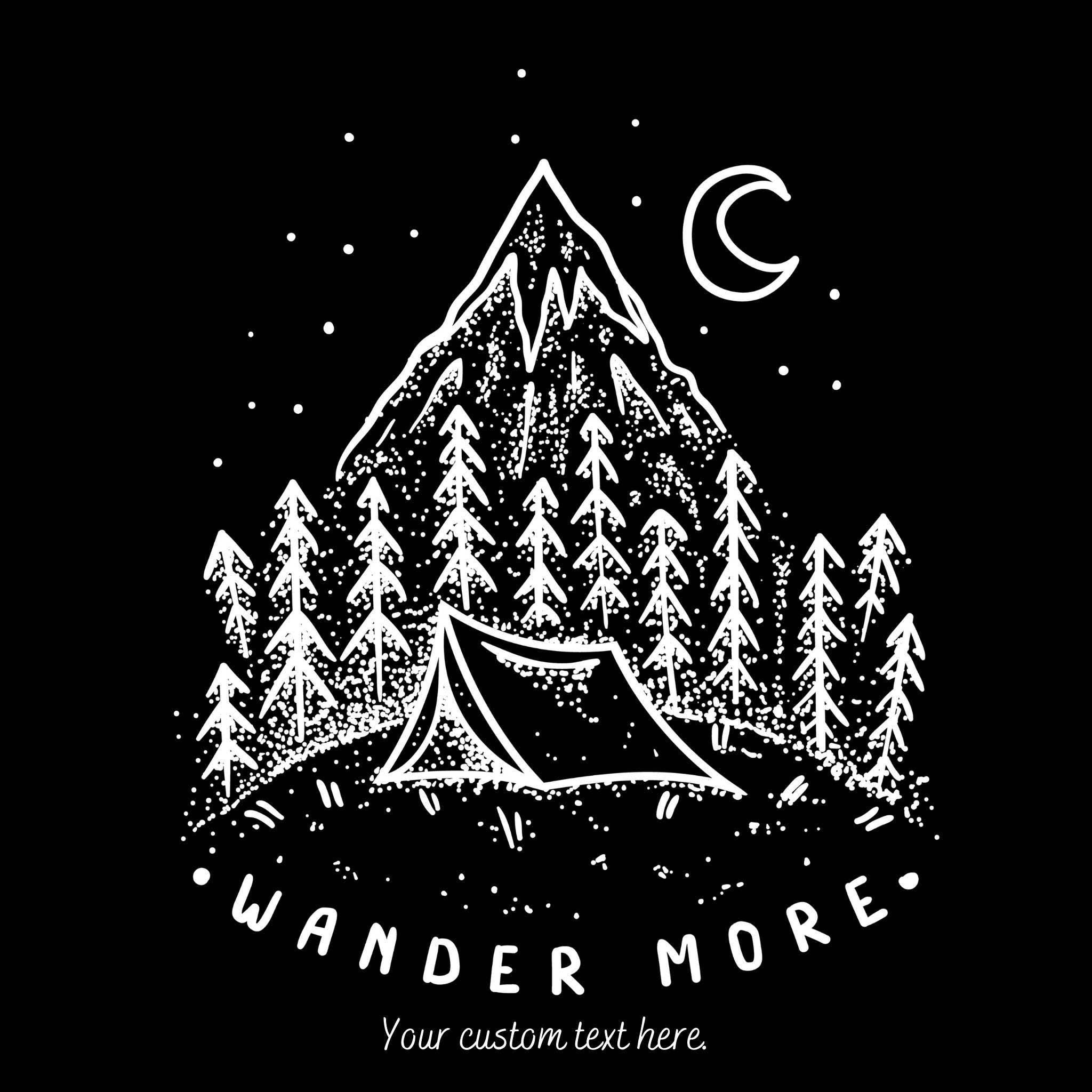 WHOLESALE Wander More Crewneck Sweatshirt | Outdoors Hoodie 068-Sweatshirts-208 Tees Wholesale, Idaho