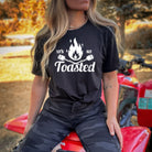 Let’s Get Toasted Campfire Graphic Tee 008-Graphic Tees-208 Tees Wholesale, Idaho