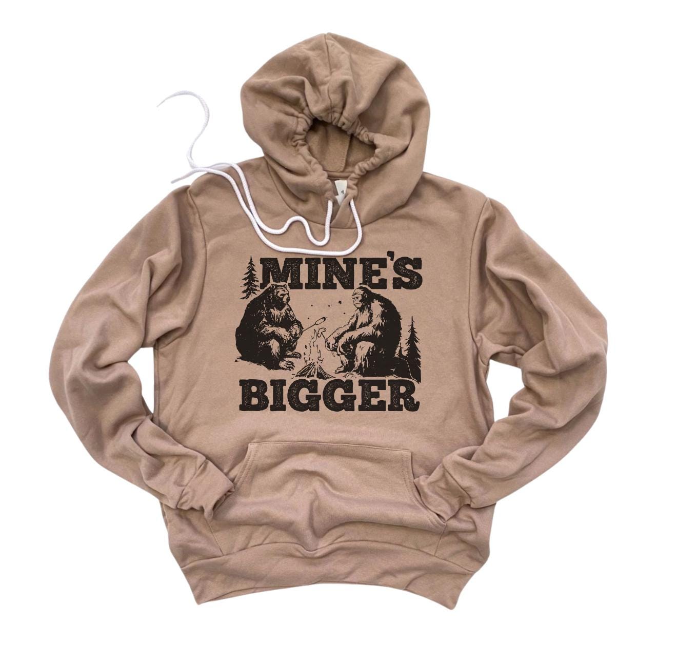 WHOLESALE Mine’s Bigger Bear Bigfoot Crewneck | Hoodie Sweatshirt 289-Sweatshirts-208 Tees Wholesale, Idaho
