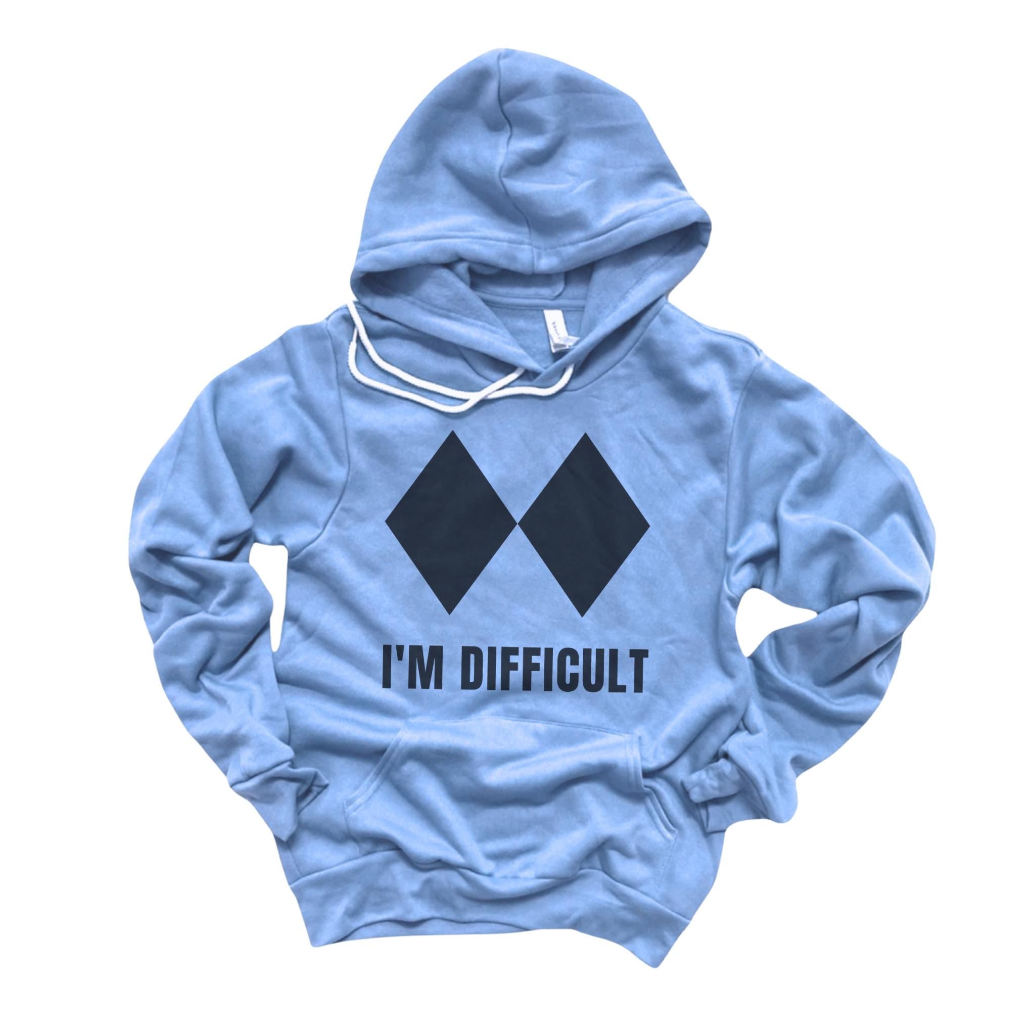WHOLESALE I’m Difficult Funny Crewneck | Hoodie Sweatshirt 166-Sweatshirts-208 Tees Wholesale, Idaho