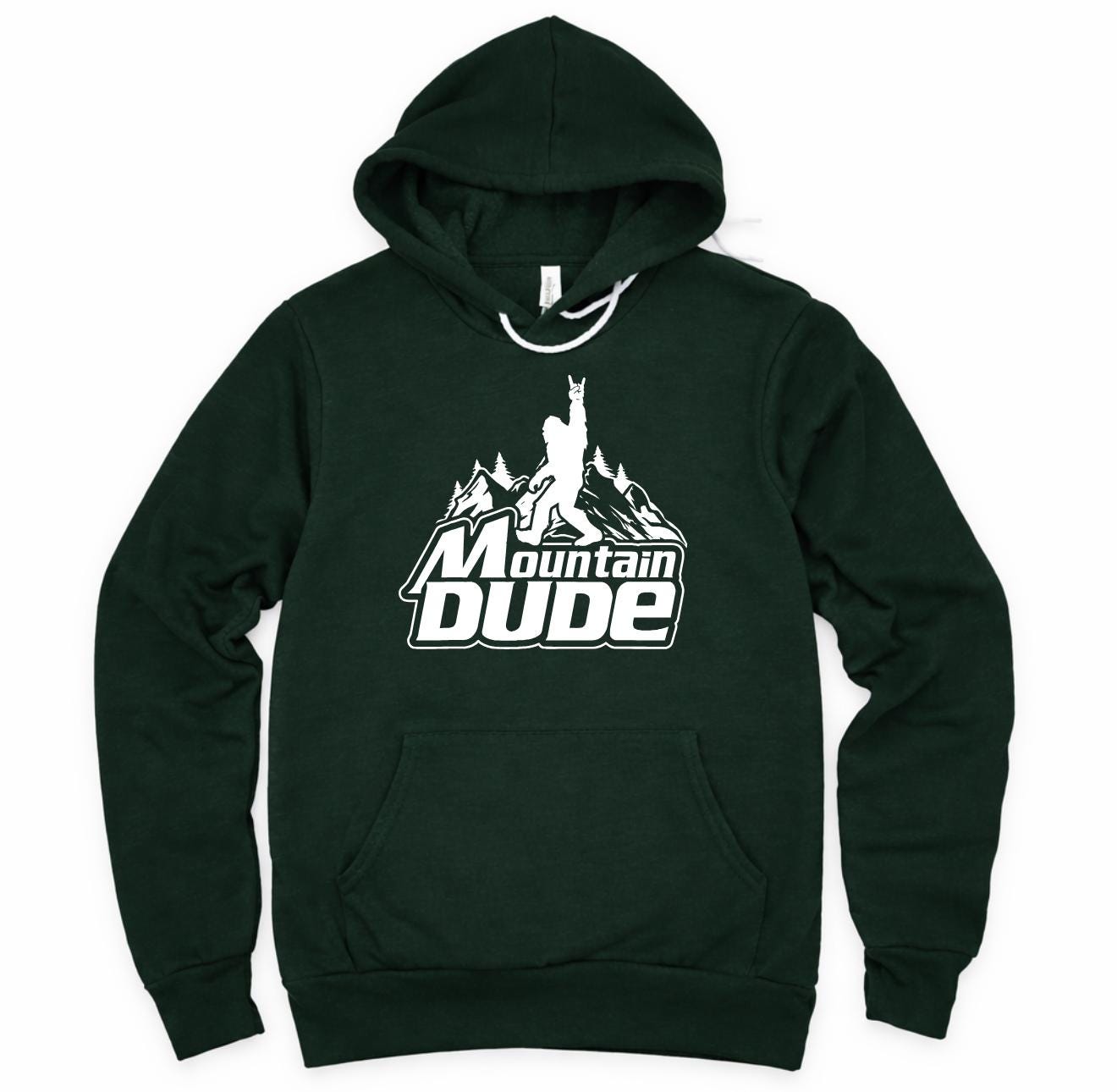 WHOLESALE Mountain Dude Bigfoo Crewneck Sweatshirt | Hoodie 283-Sweatshirts-208 Tees Wholesale, Idaho