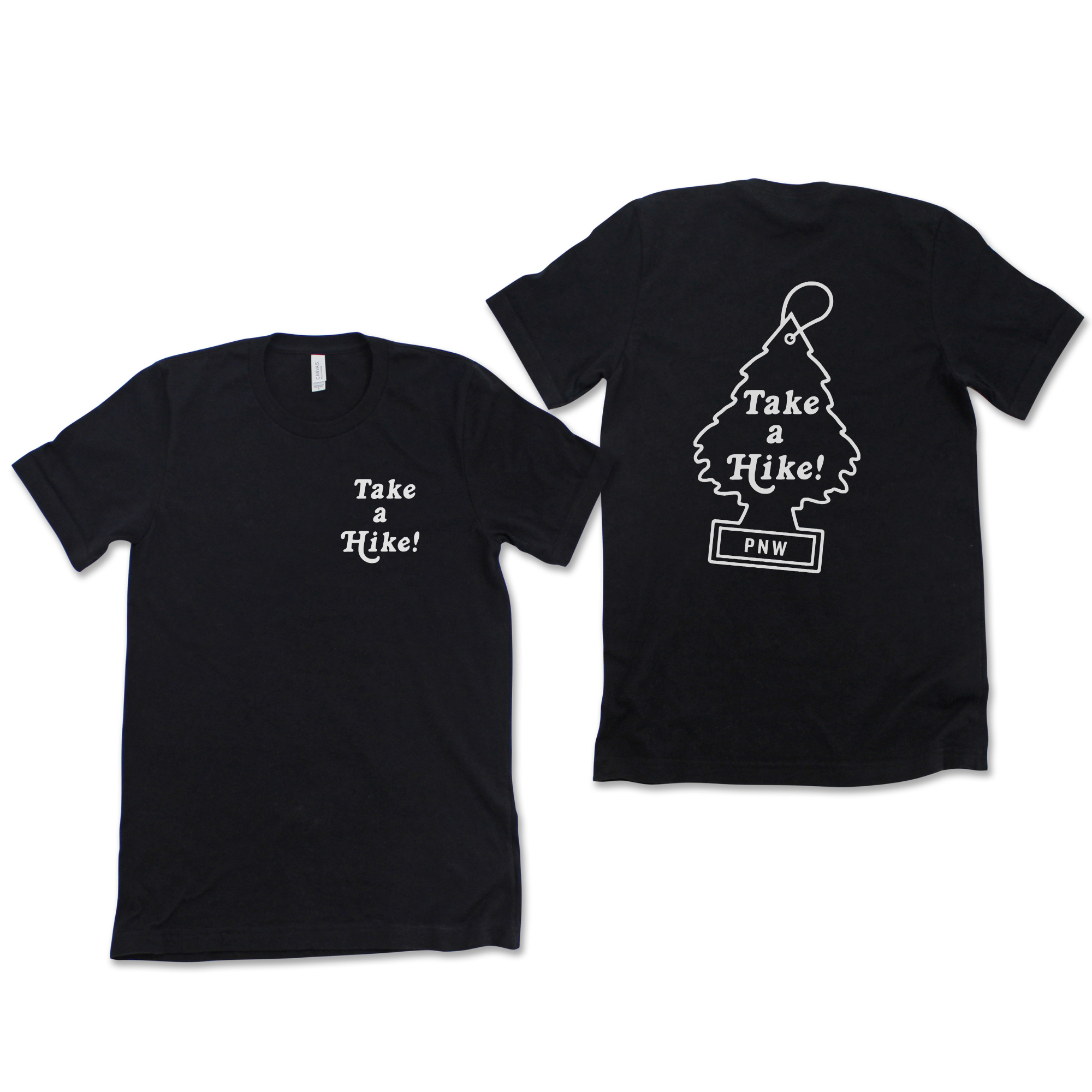 Take a Hike PNW Front & Back Graphic Tee 311-Graphic Tees-208 Tees Wholesale, Idaho