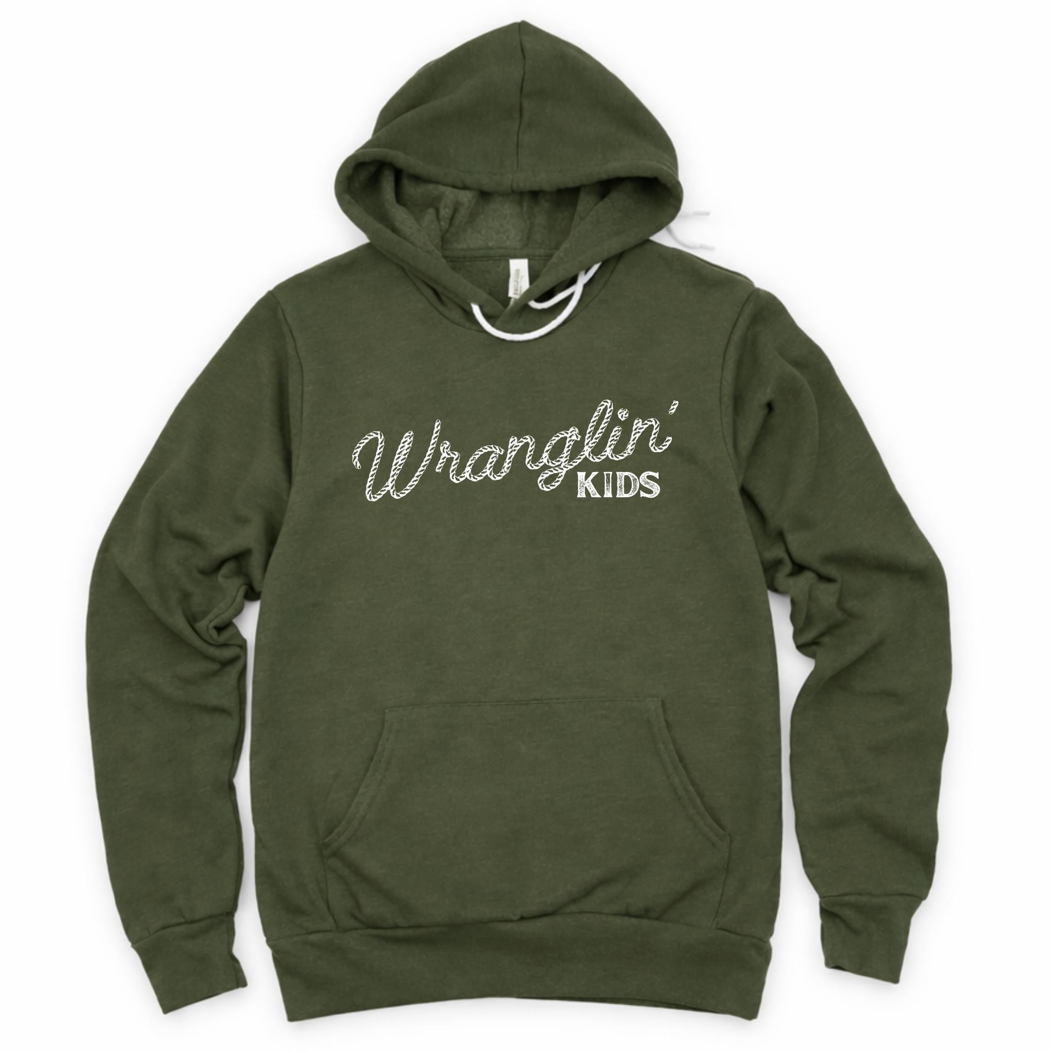 WHOLESALE Wranglin’ KidsCrewneck Sweatshirt | Hoodie 177-Sweatshirts-208 Tees Wholesale, Idaho