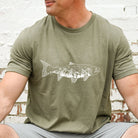 Fishing TShirt for Men *UNISEX FIT*-208 Tees Wholesale, Idaho