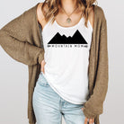 Mountain Mom Tank Top-Tank Tops-208 Tees Wholesale, Idaho