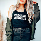 Radiate Positivity Tank Top-Tank Tops-208 Tees Wholesale, Idaho