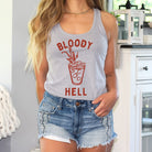 Bloody Hell Tank Top-Tank Tops-208 Tees Wholesale, Idaho